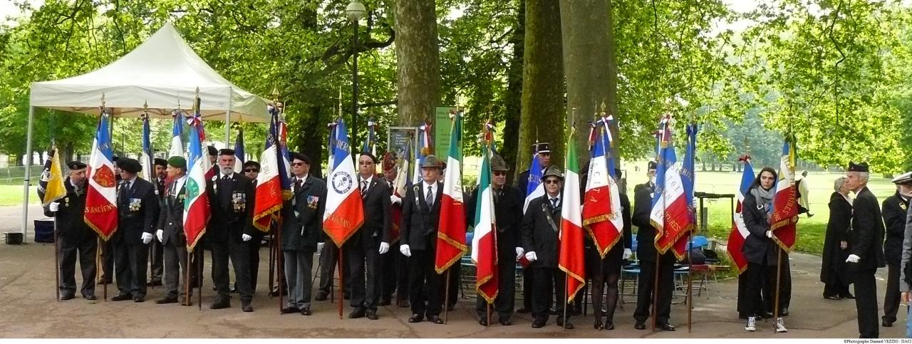 Commémoration de l'Armistice de 1945 Lyon 8 mai 2017 019r