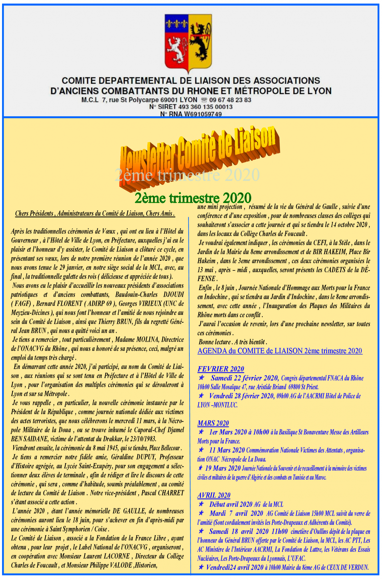 Newsletter cl 2eme trim 2020v2 r